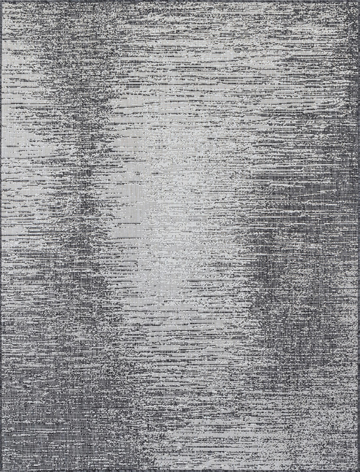 SHELBY - Tapis d'Extérieur/Intérieur Ivoire/Anthracite 120x170