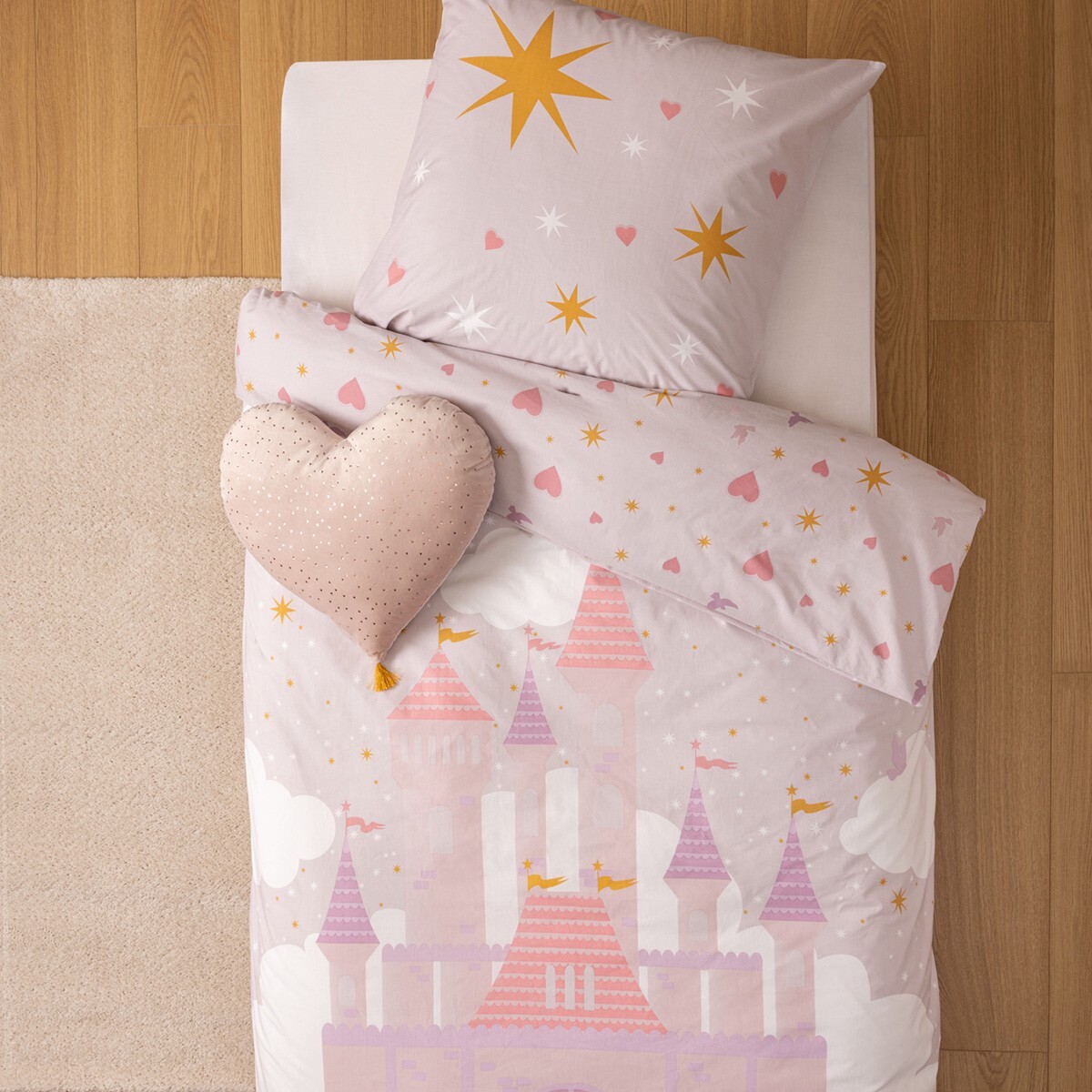 "Ch&acirc;teau" bed linen set Cotton, 140x200 cm