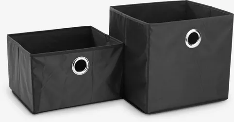 Kurv FRANS B32xL28xH30cm sort