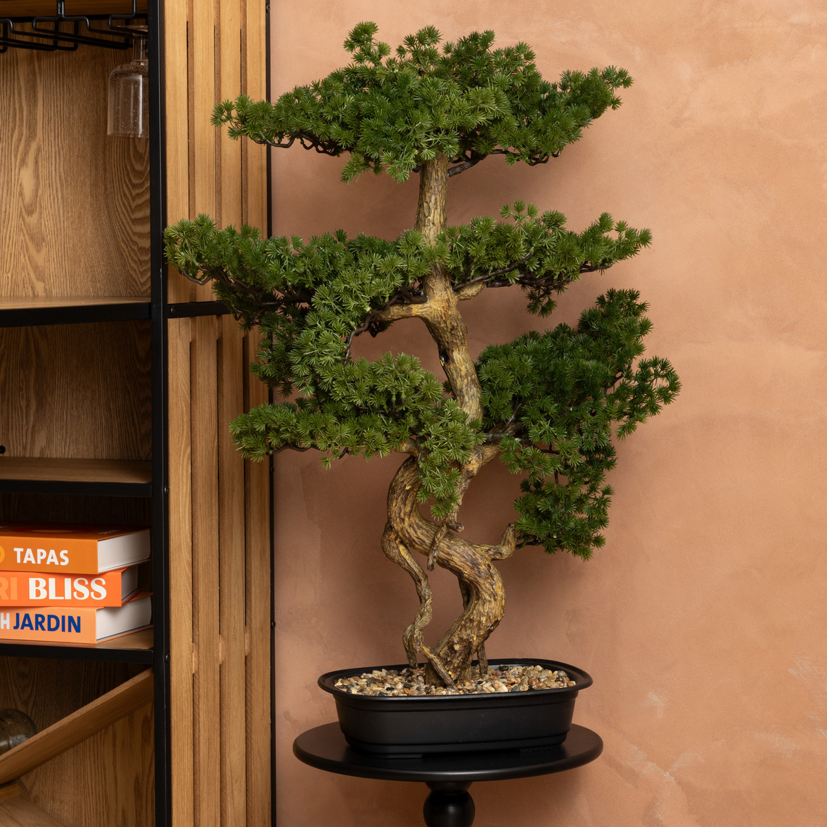 Artificial bonsai "Polin" Ceramic Pot, H.86 cm