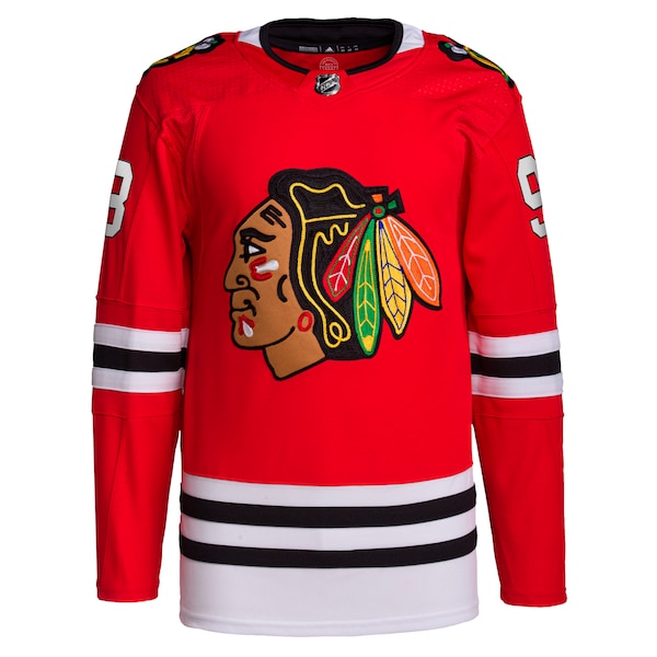 Connor Bedard Chicago Blackhawks adidas 2023 NHL Draft Home Primegreen Player Jersey - Red