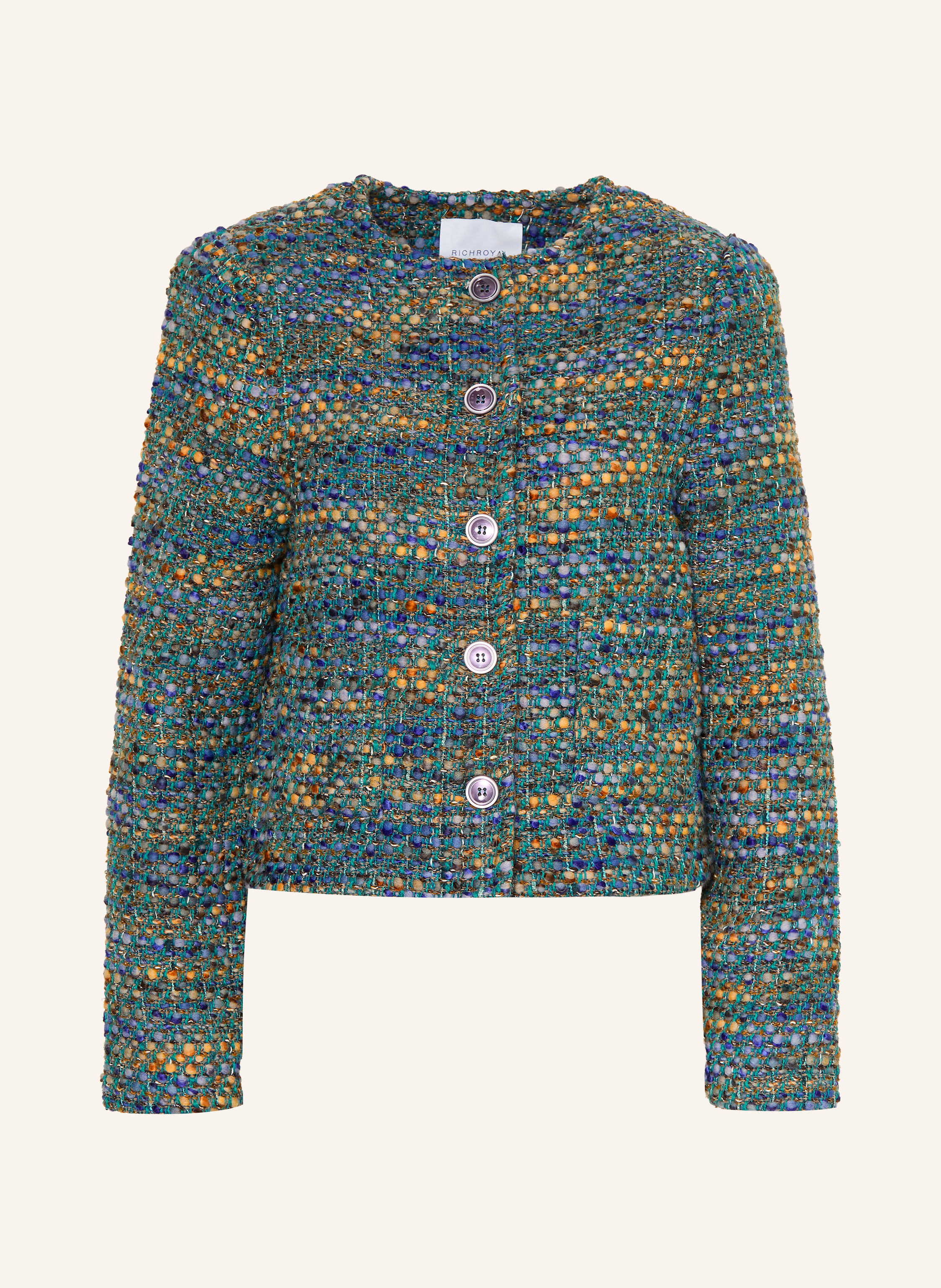 Rich & Royal Kastenjacke aus Bouclé
