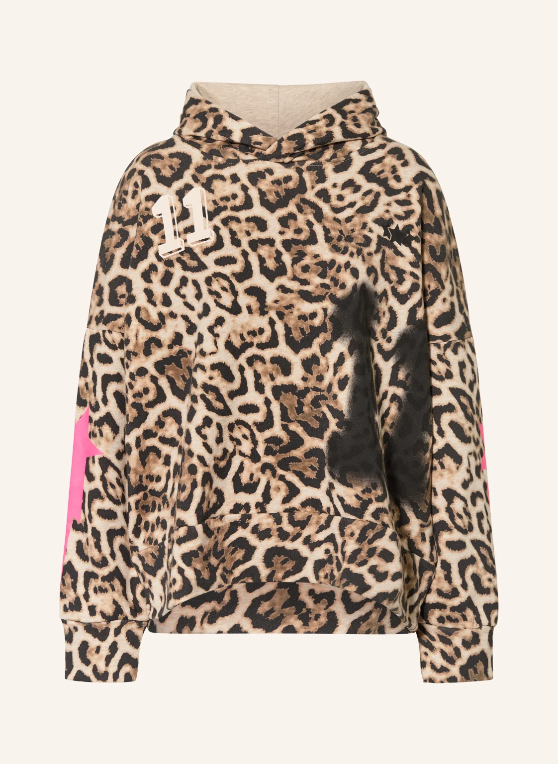 yippie hippie Oversized-Hoodie