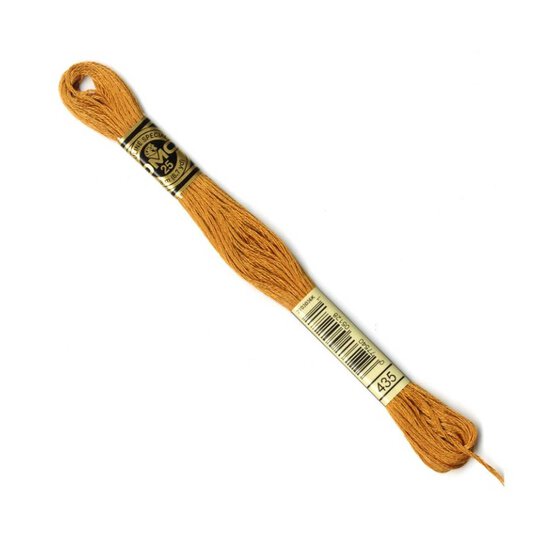 DMC Orange Mouline Special 25 Cotton Thread 8m (435)