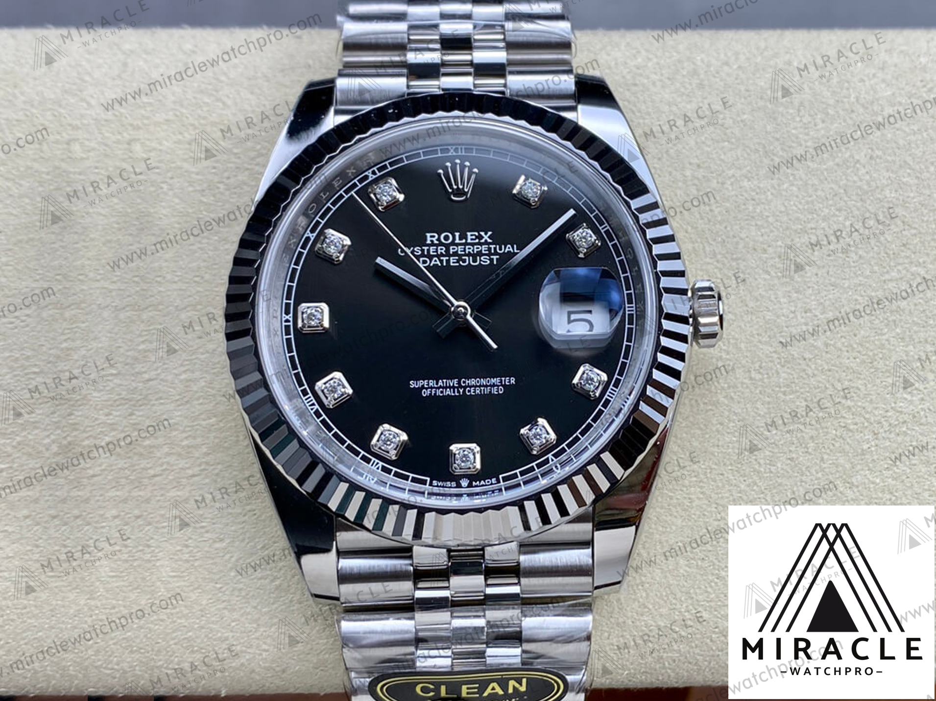 ROLEX-DATEJUST-REF.M126334-0012-ELITE CLONE-41MM-Replica Watch