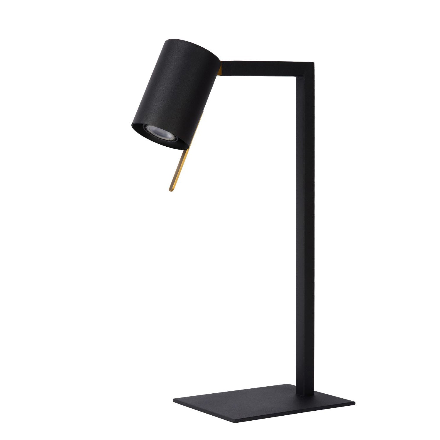 Lucide Lesley Bureaulamp 1 x GU10 - Zwart