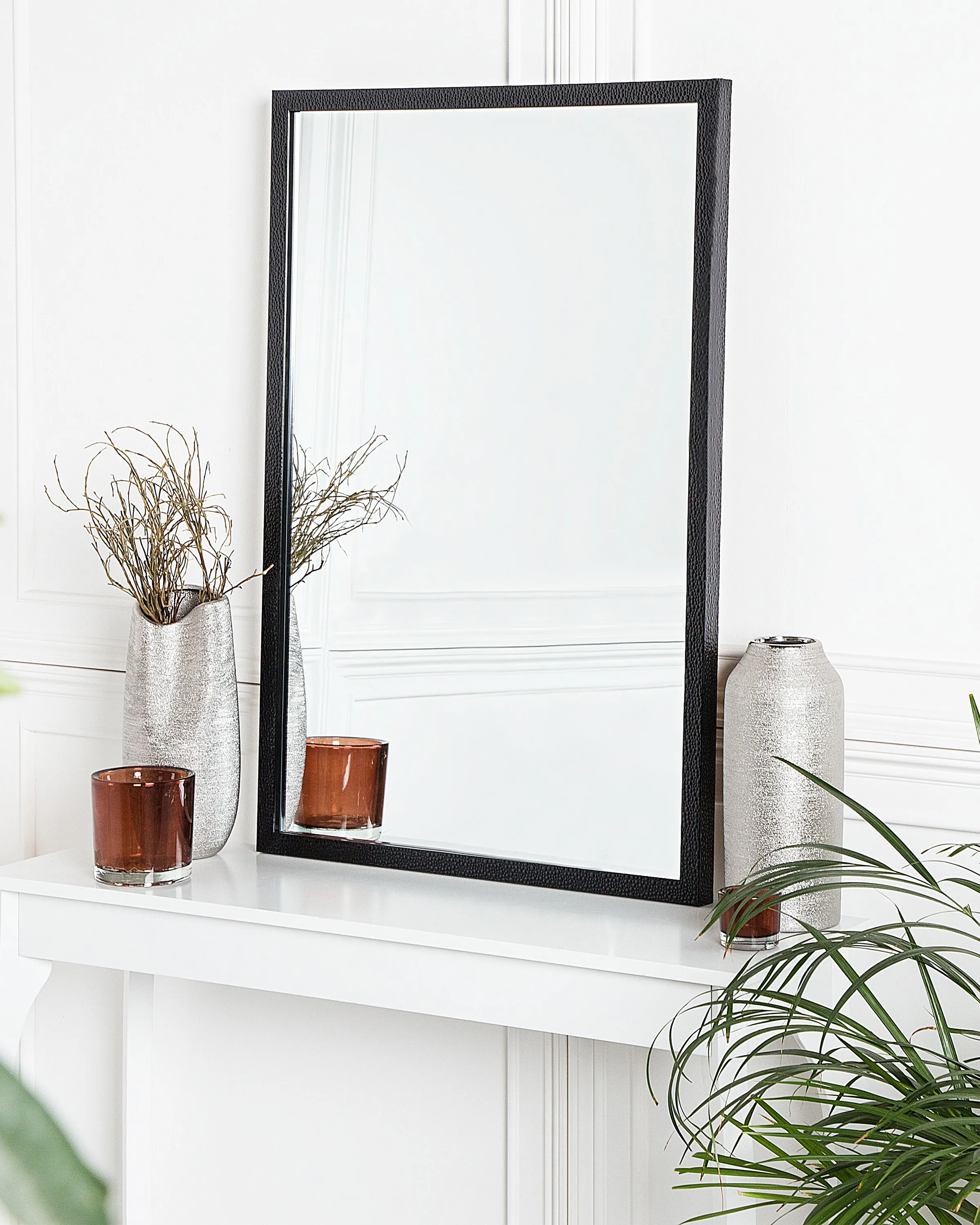 Wall Mirror MORLAIX 60 cm 90 cm Black