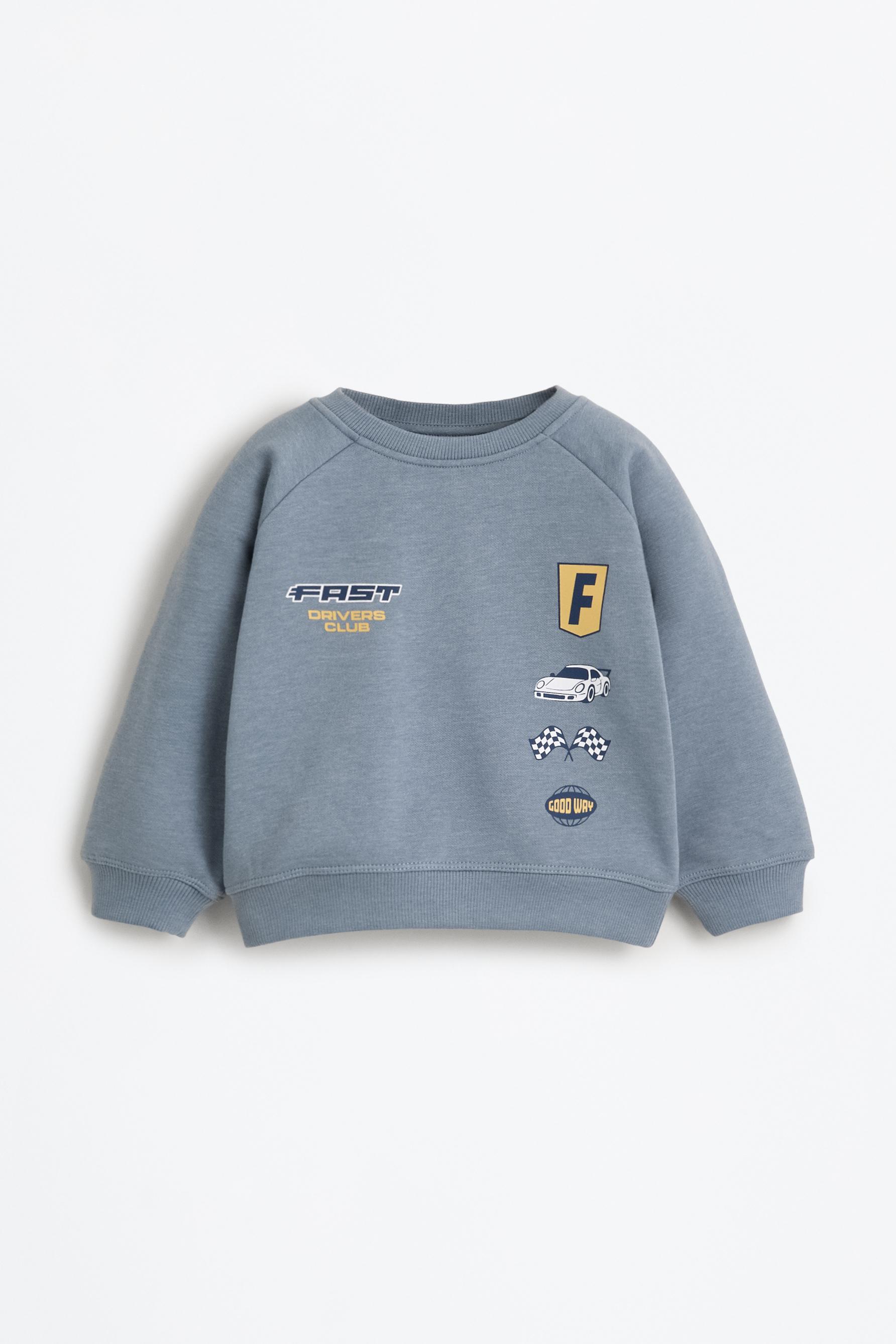 Conjunto sudadera y pantalón felpa coches