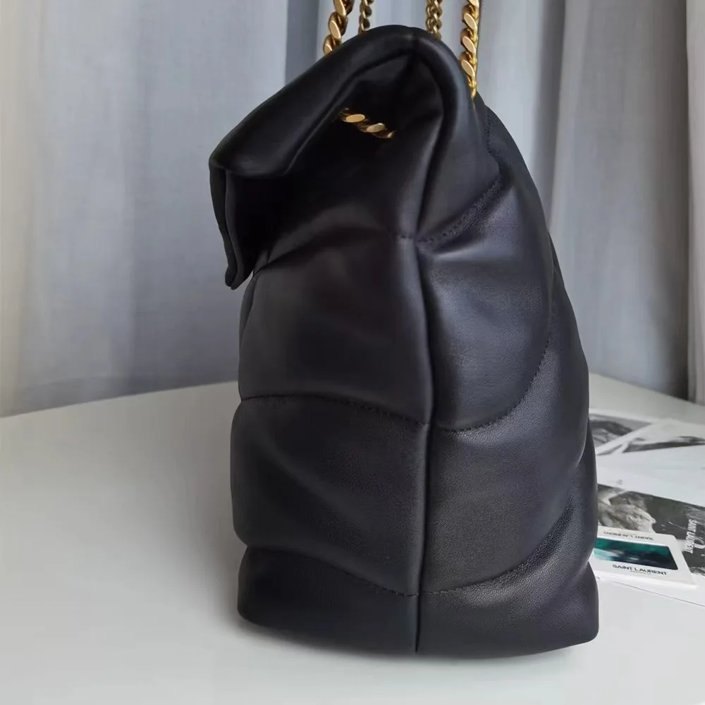 LOULOU PUFFER Medium Quilted Lambskin Handbag (Replica)