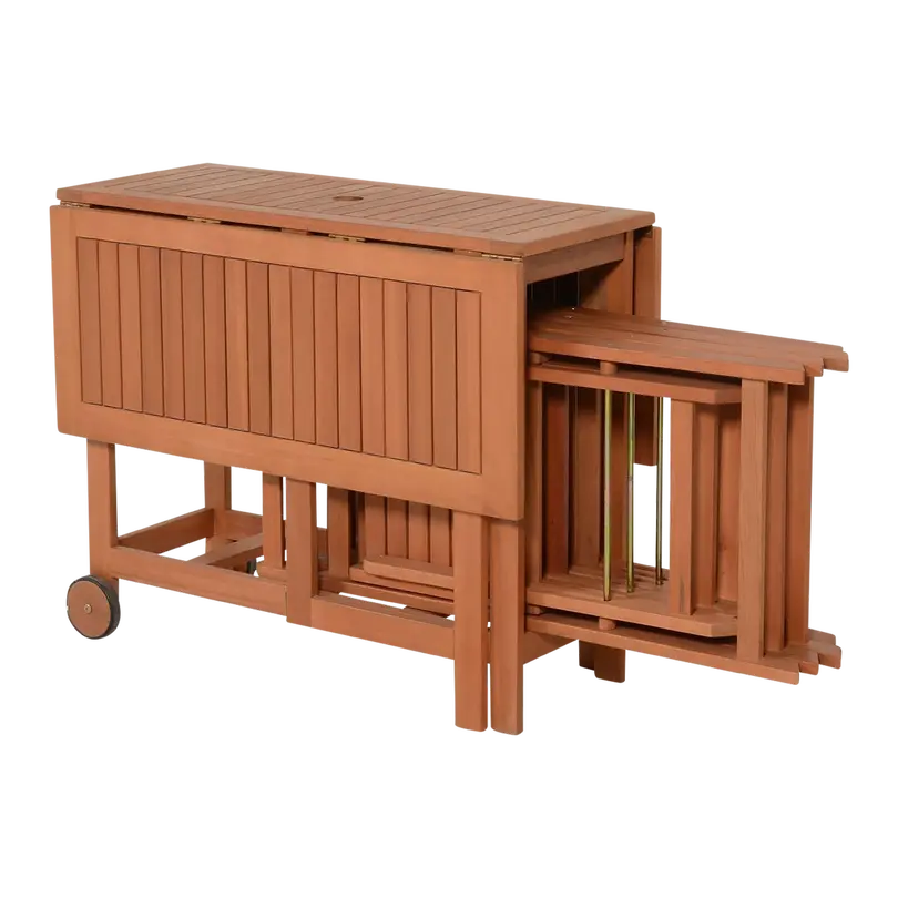 Gartentisch 5-teilig Anaheim