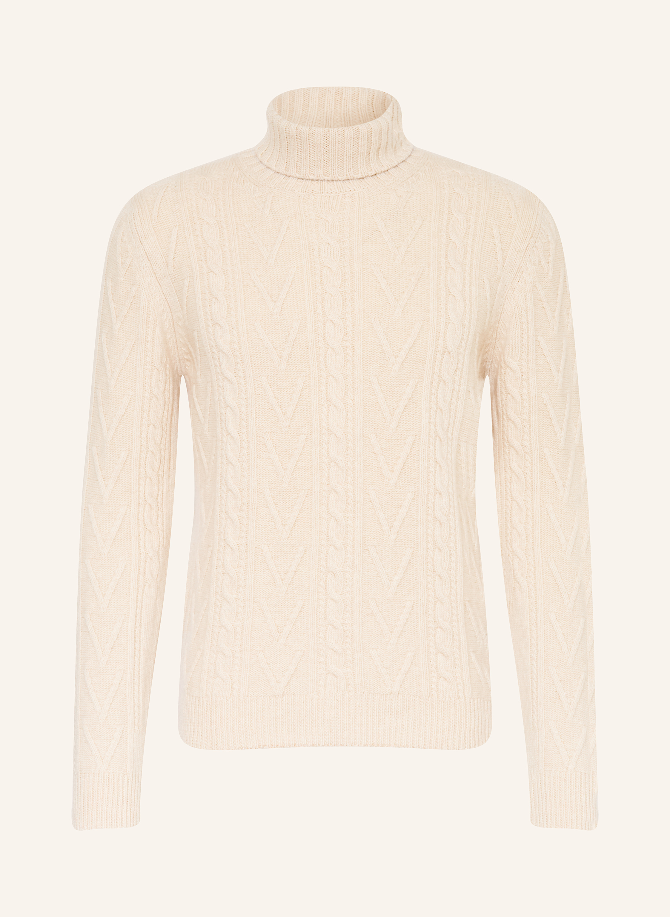 FEDELI Rollkragenpullover mit Cashmere
