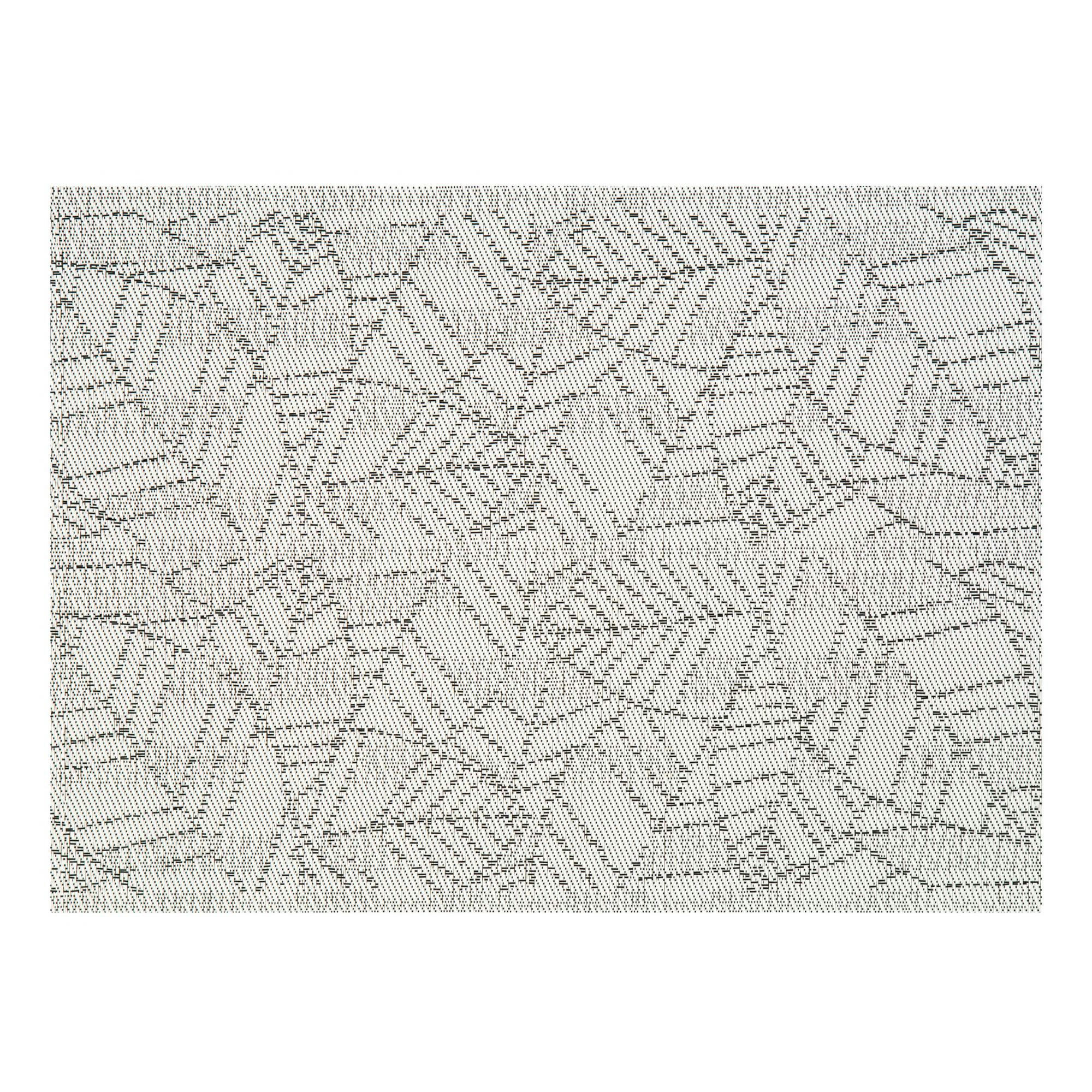 GENA - Set de table  en polyester gris 33 x 45