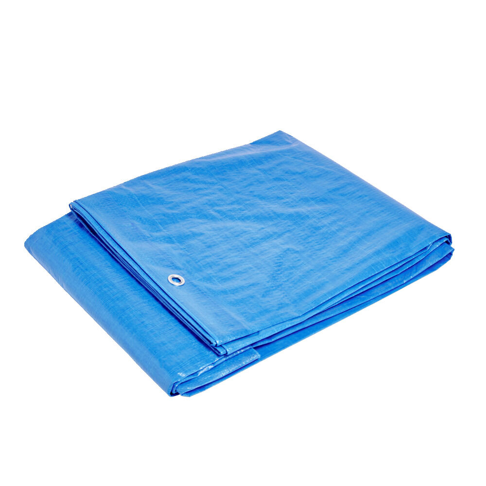 Bâche 3x4m - 100g/m&sup2; - PVC bleu