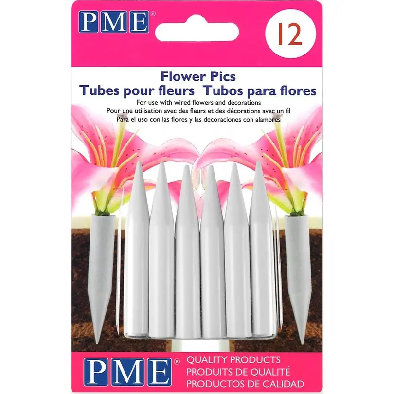 Backutensilien 12-teilig Blumen Spitzen Mittel