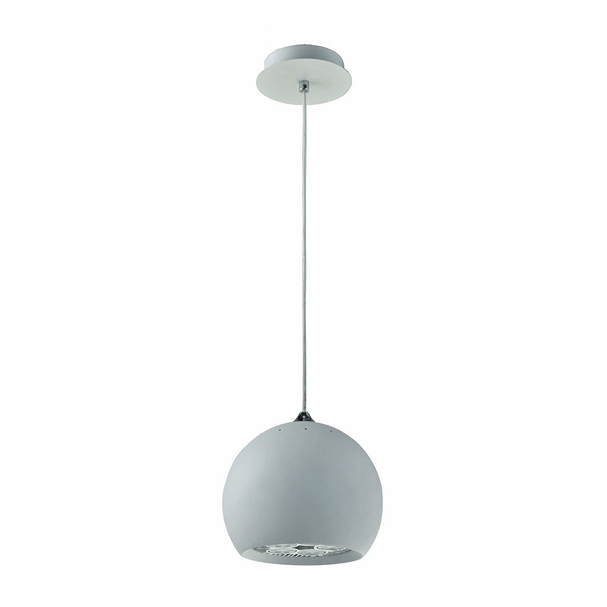 Lampa wisząca biała Regina 1xE27x60W wym: 110x20x20 cm Italux