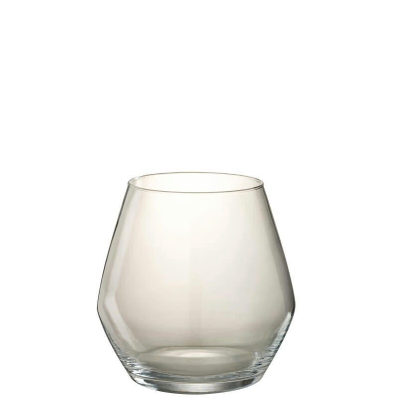 FIONA - Vase verre transparent H23cm