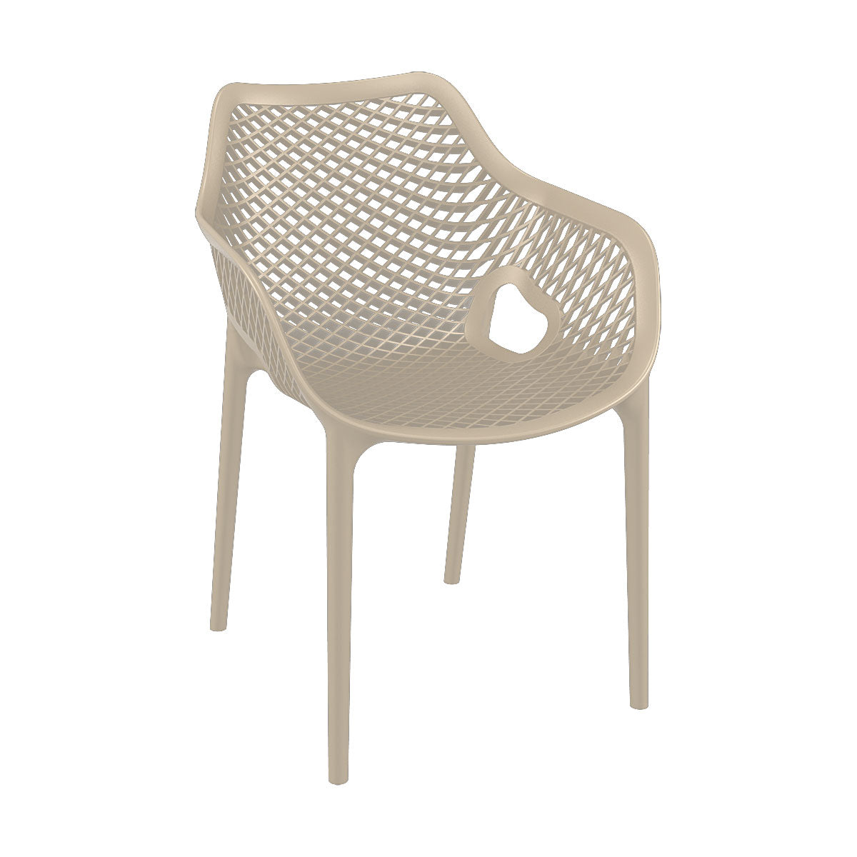 Garden Impressions Air XL taupe design tuinstoel