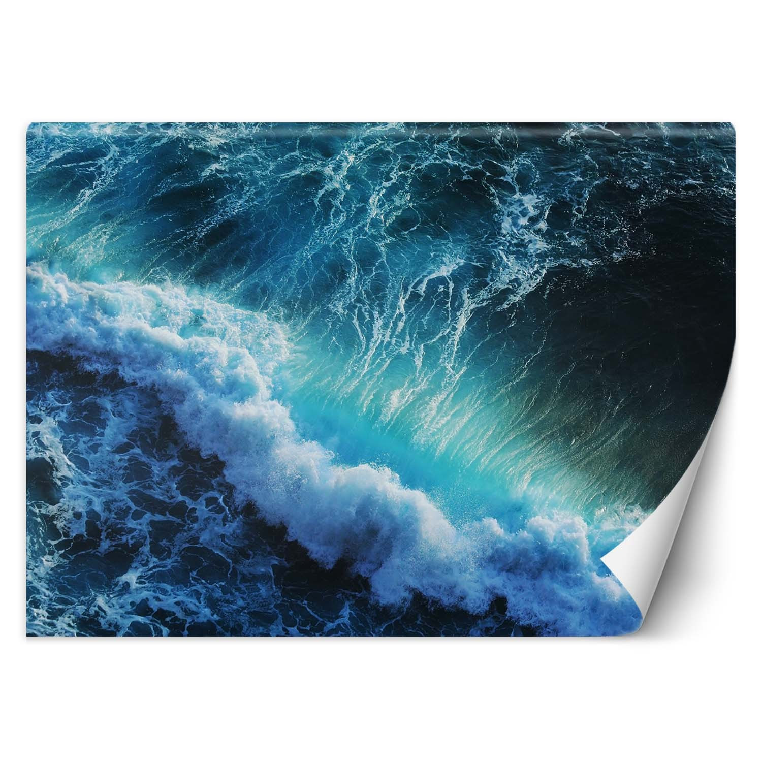 Feeby Fototapeta, Błękitne fale 150x105