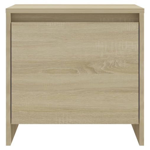 NNEVL Bedside Cabinets 2 pcs Sonoma Oak 45x34x44.5 cm Chipboard