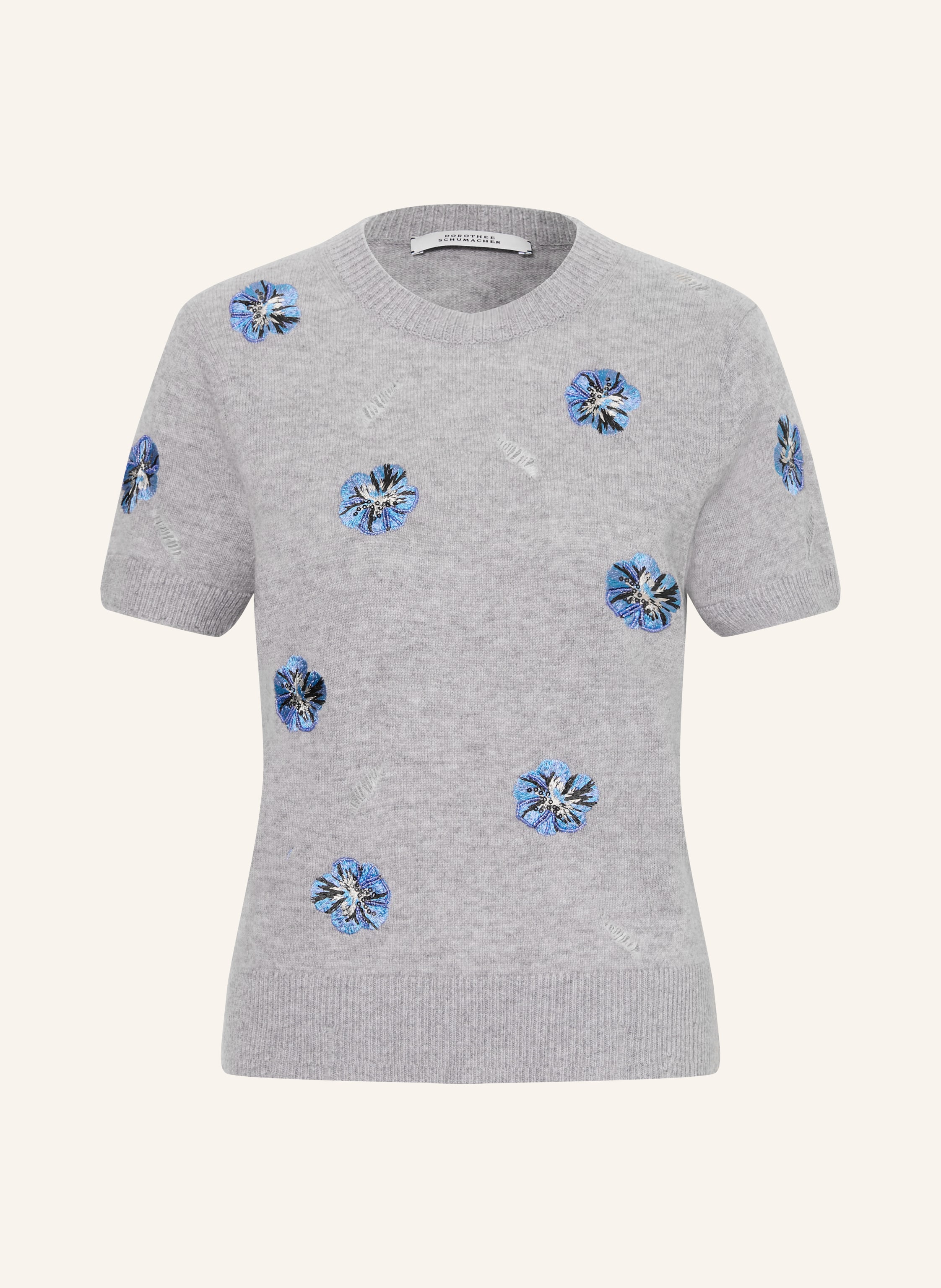 DOROTHEE SCHUMACHER Strickshirt BLOOMING STATEMENTS mit Cashmere