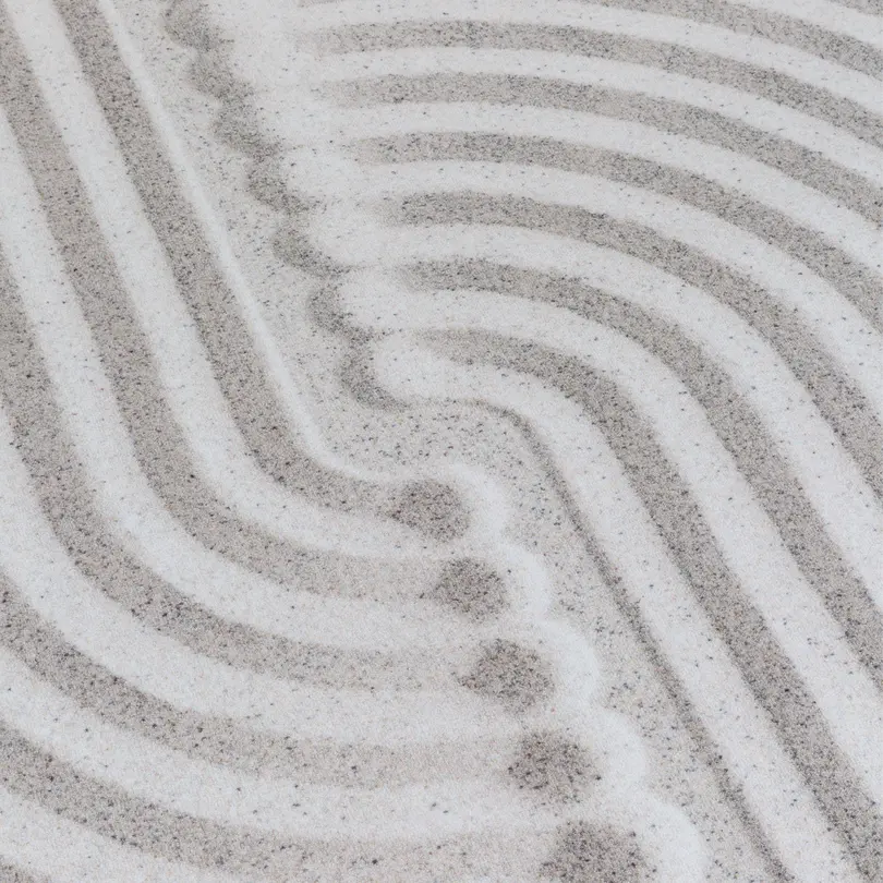 Kurzflorteppich Sand