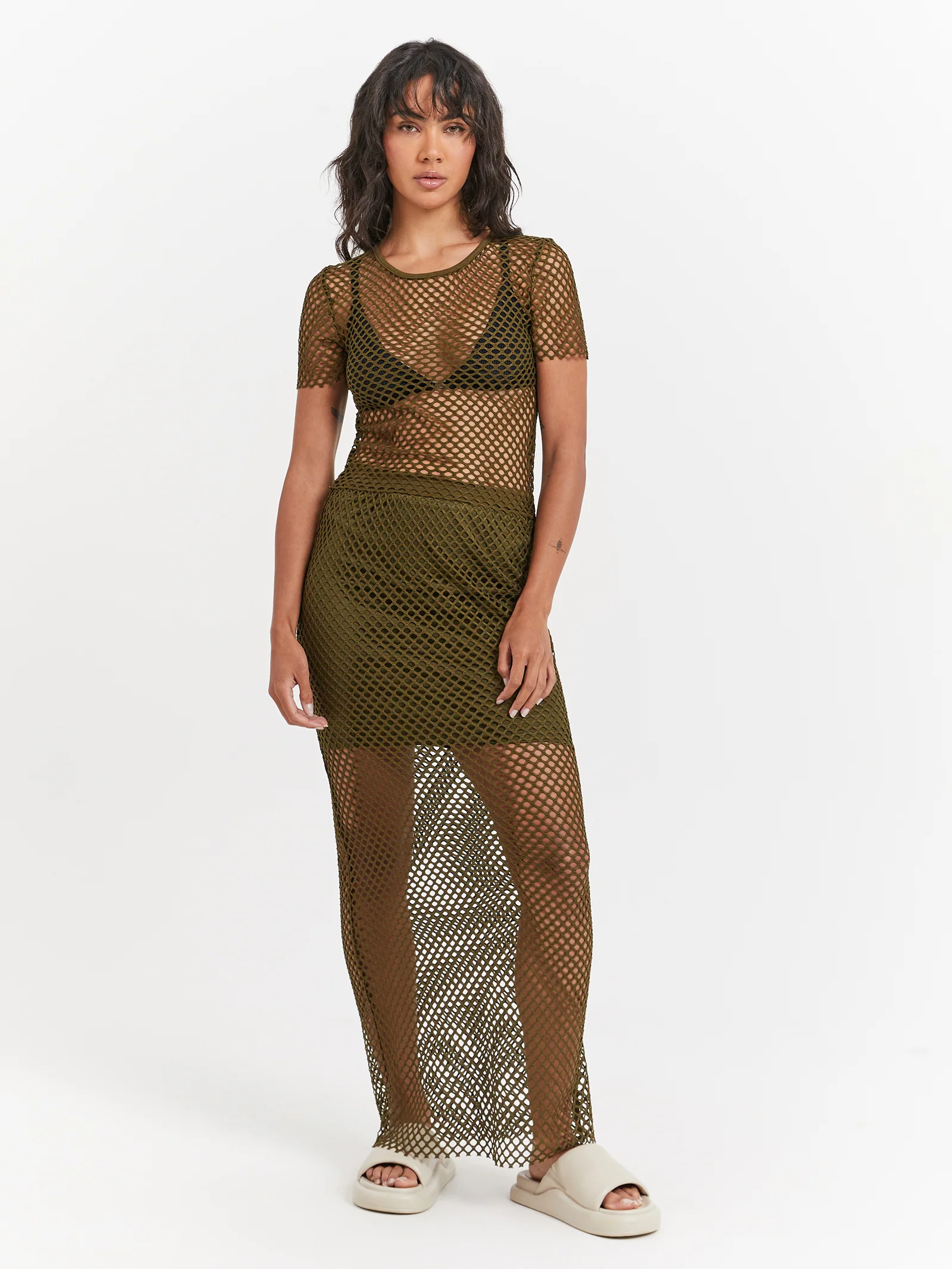 Ruby Mesh Top