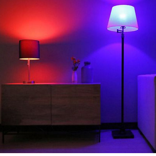 Ampoule LED Connectée WiFi E27 4.5W G45 RGBW (Lot de 5) - SILAMP