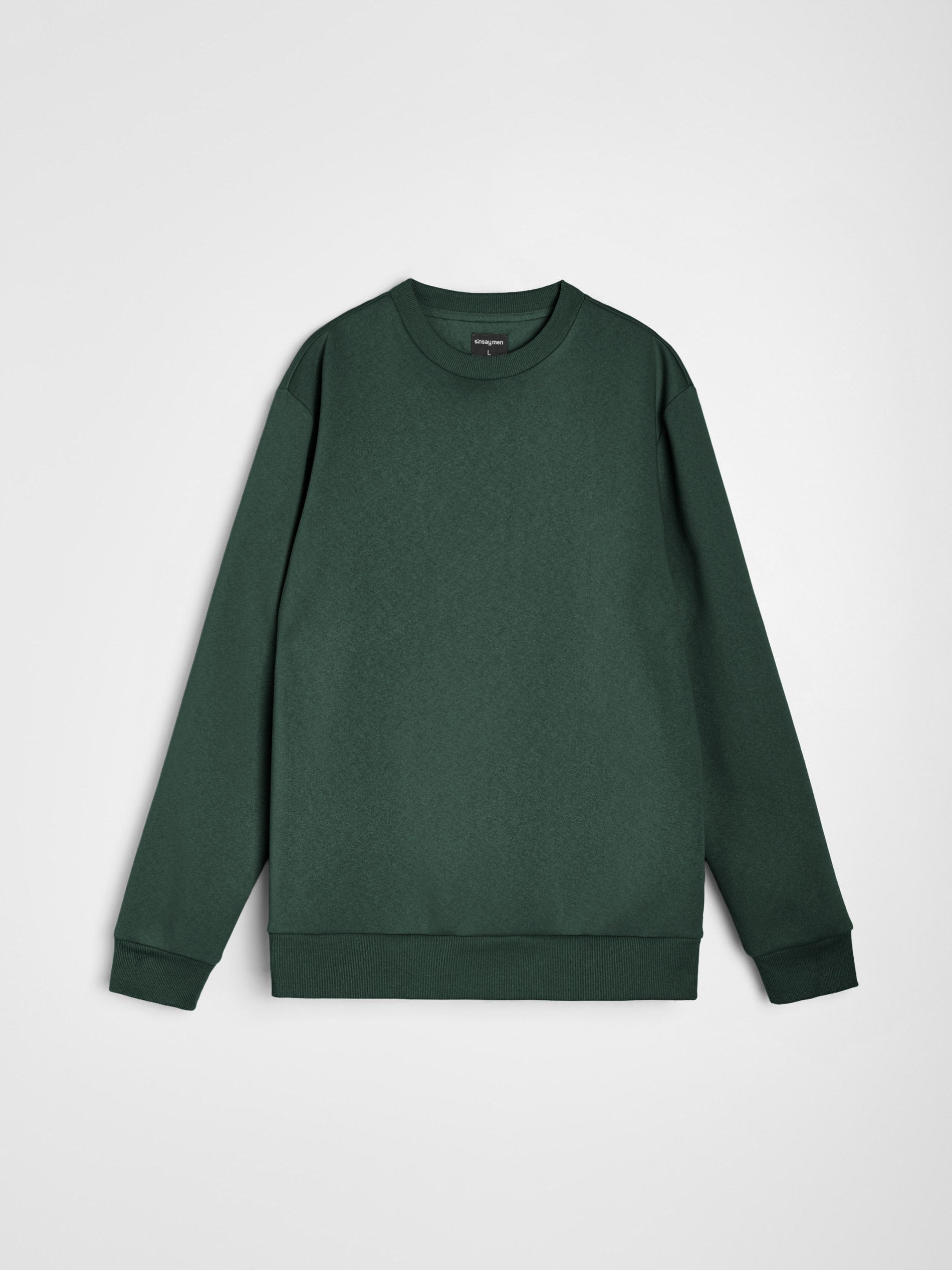 Bluza crewneck z domieszką bawełny