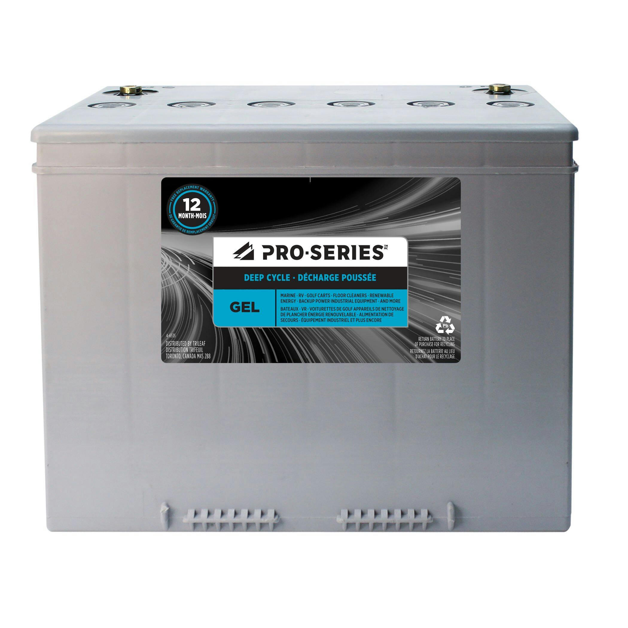 PRO-SERIES Gel Group Size 24 Battery, Insert Post