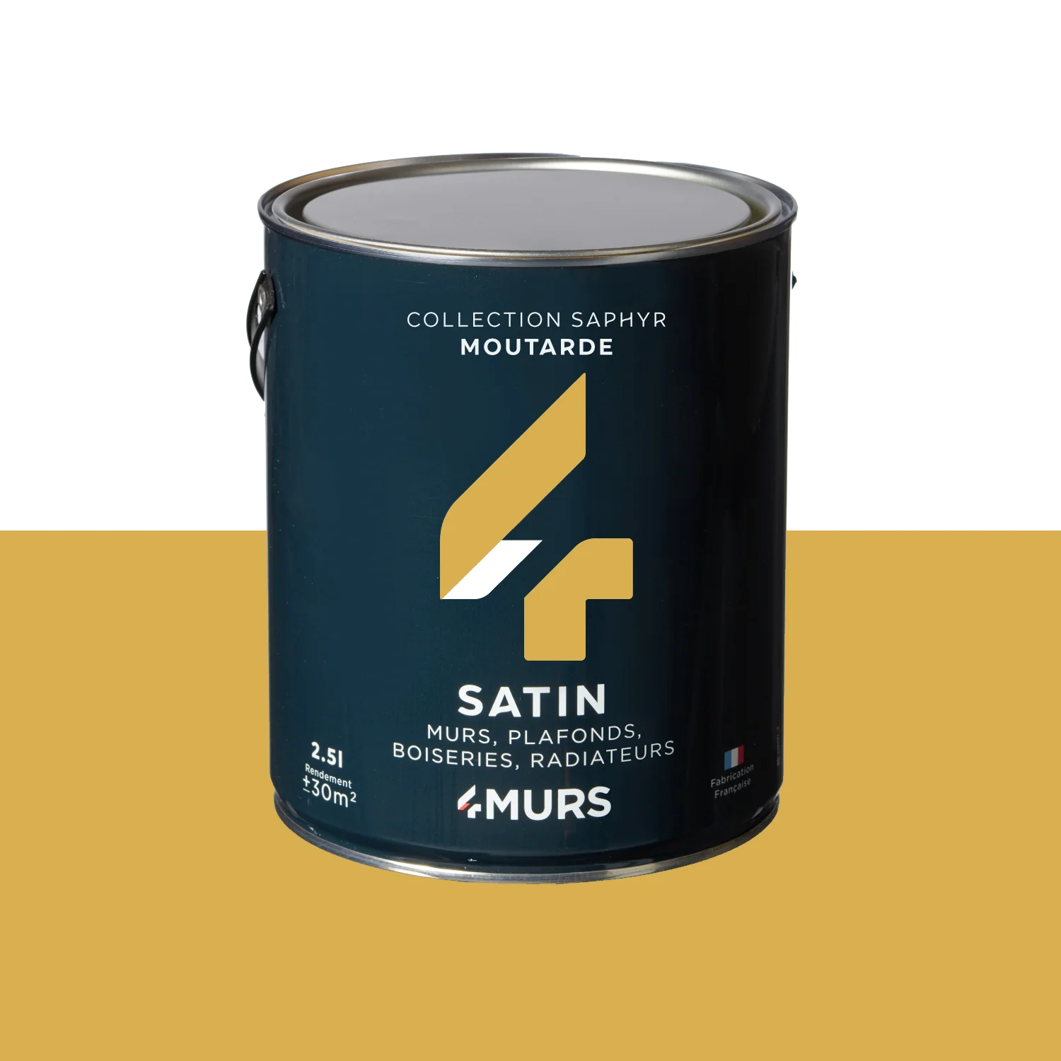 Saphyr Peinture Multi-supports Peinture moutarde Satiné