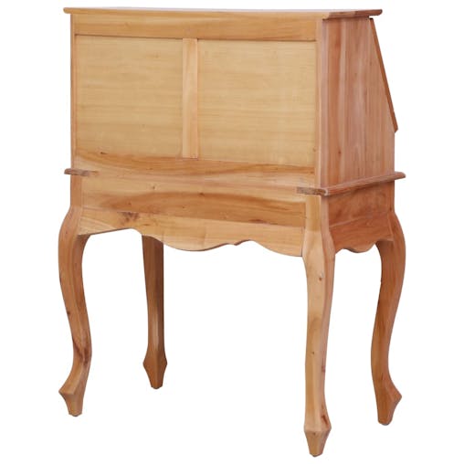 NNEVL Secretary Desk 78x42x103 cm Solid Mahogany Wood