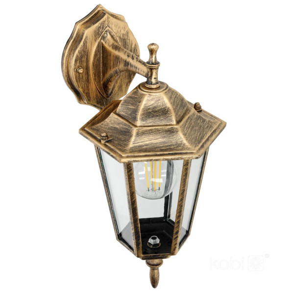 Kinkiet zewnętrznyzłoty LO 4102 1xE27x50W IP54 Kobi