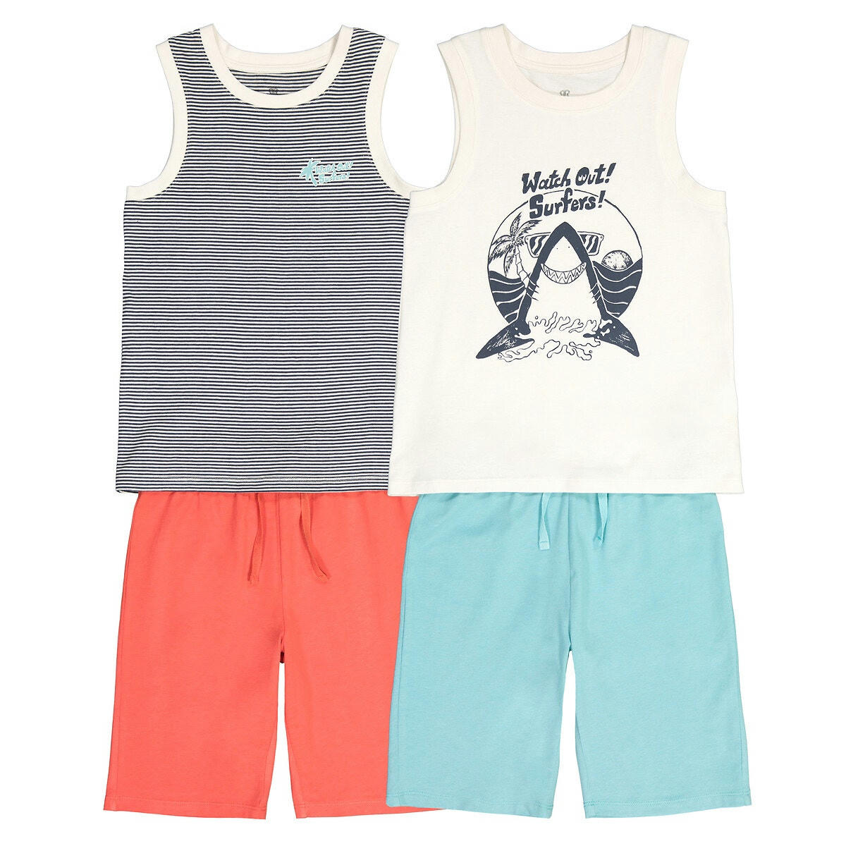 Lot de 2 pyjashorts