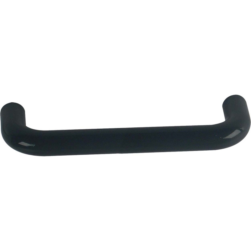 Poignée en U en plastique noire 96 mm LINEA BERTOMANI