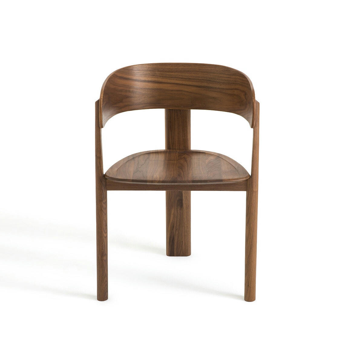 Fauteuil de table noyer Marais, design E. Gallina