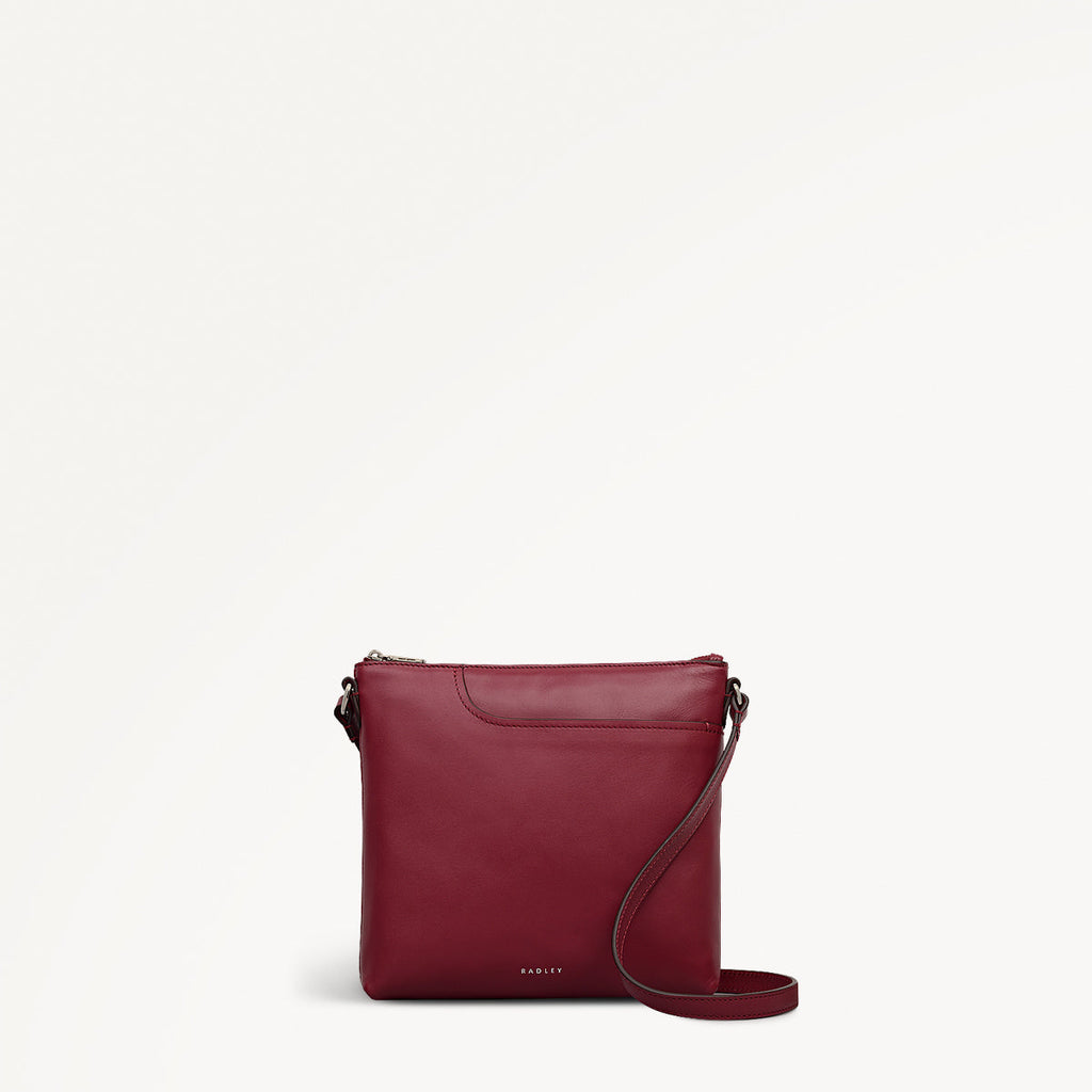 Pockets - Small Ziptop North-South Cross Body Bag