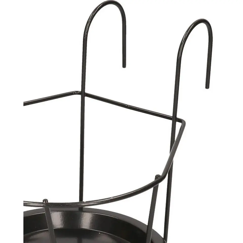 Esschert Design Balkon bloempothouder - 22 x 27 x 22 cm - rond