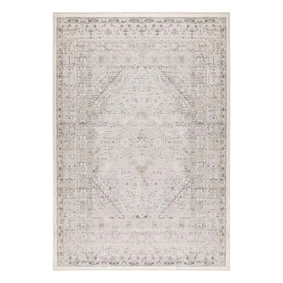 Lalee Vista Vloerkleed Modern - 160x230 cm zilver