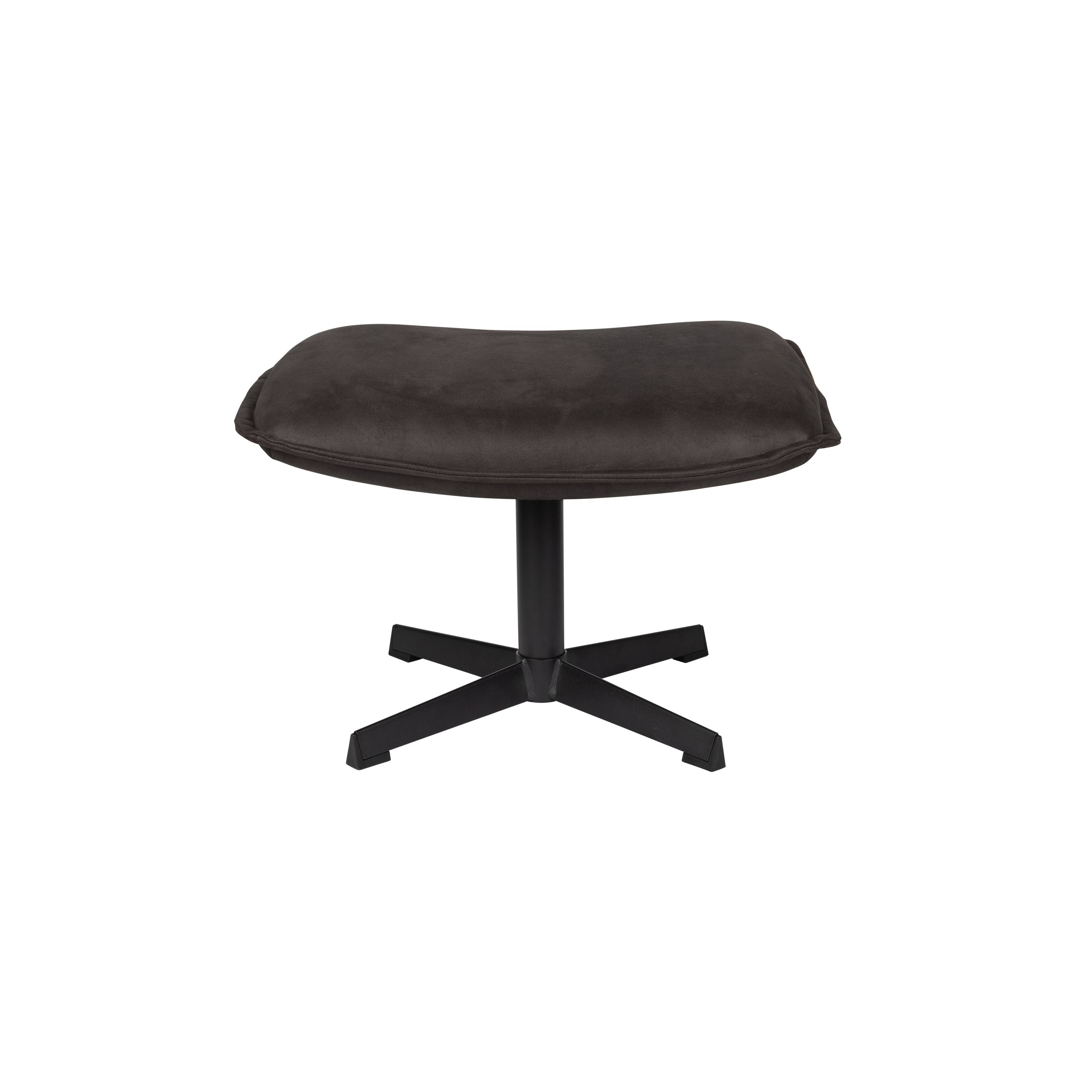 Housecraft Living John Hocker Antraciet - Zwart