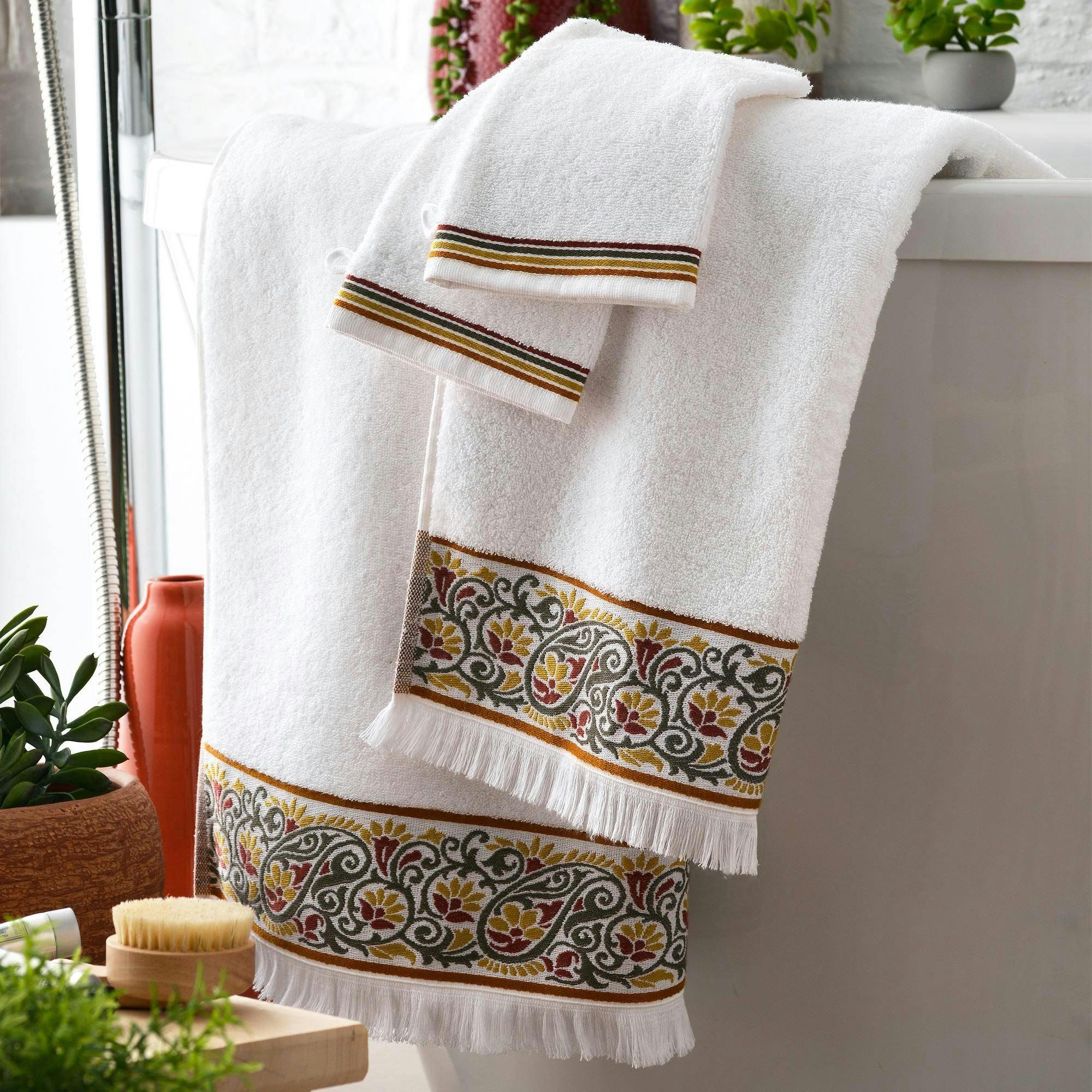 LITEAUPONGE - Drap de bain 70x140 blanc en lin 450 g/m²