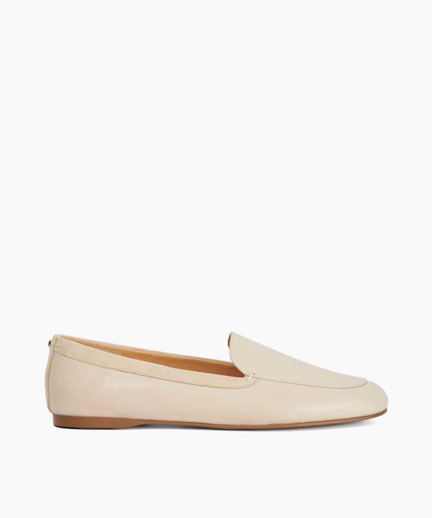 Gosette Ecru - Leather Loafers
