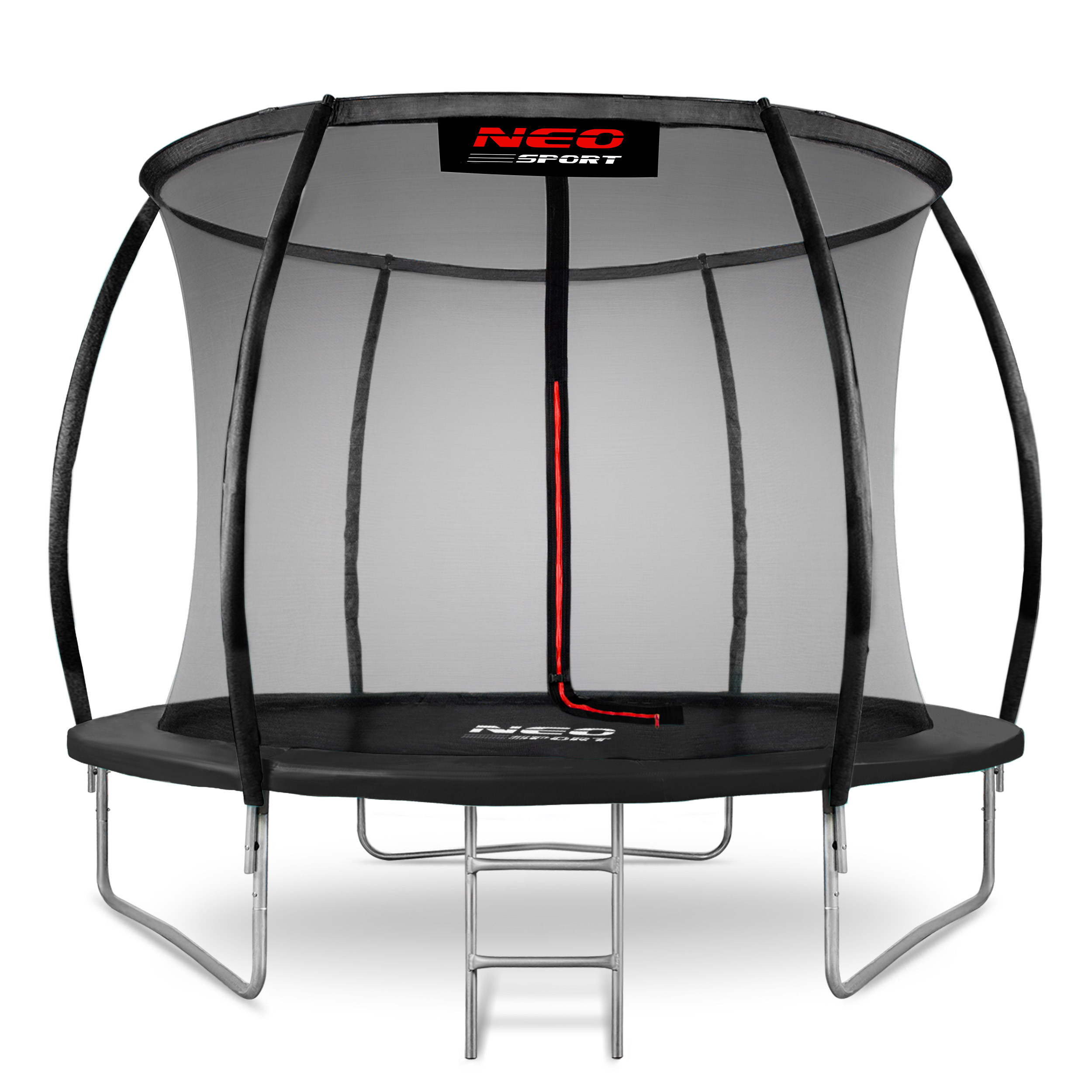 Trampolina ogrodowa z siatką wewnętrzną Neo-Sport 252cm 8ft