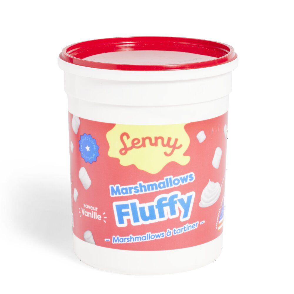 Pâte à tartiner marshmallow Lenny go&ucirc;t vanille 180gr