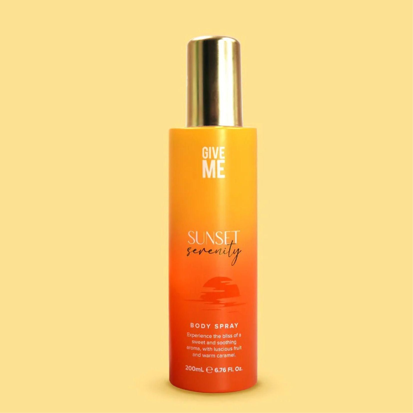 Give Me Body Spray & Body Butter Gift Set - Sunset Serenity
