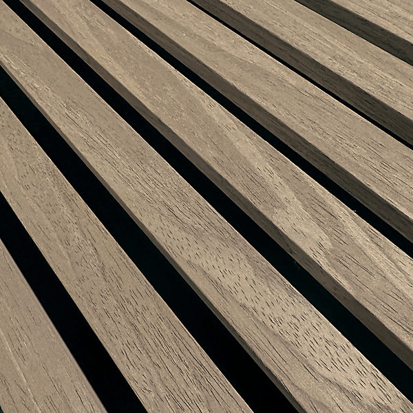 Panneau Mural Décoratif (effet tasseaux) - Coloris Bois Naturel