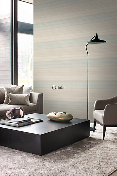 Origin Wallcoverings papier peint structure tissée avec des couleurs dégradées beige 53 cm x 10.05 m