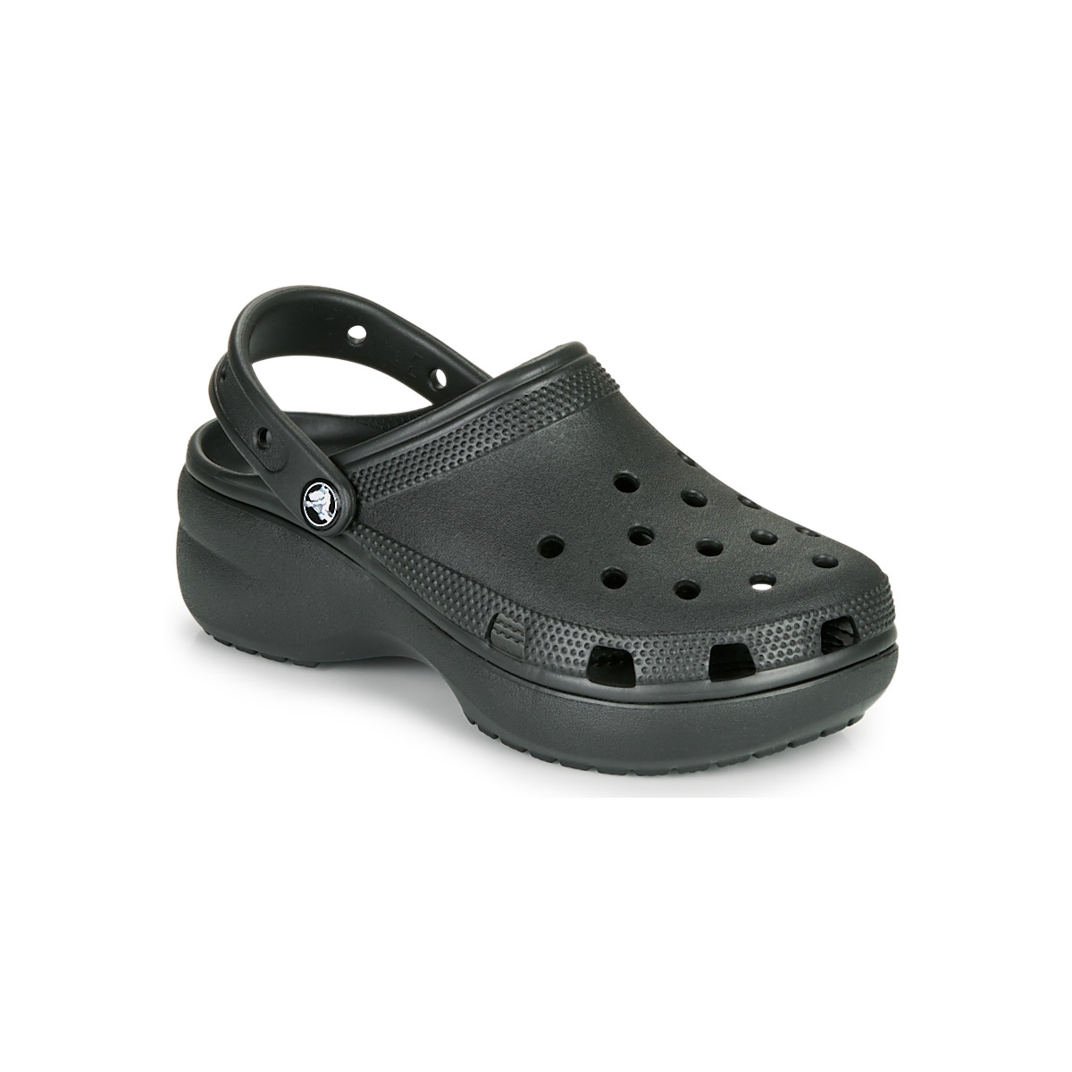 Crocs - CLASSIC PLATFORM CLOG W - Black