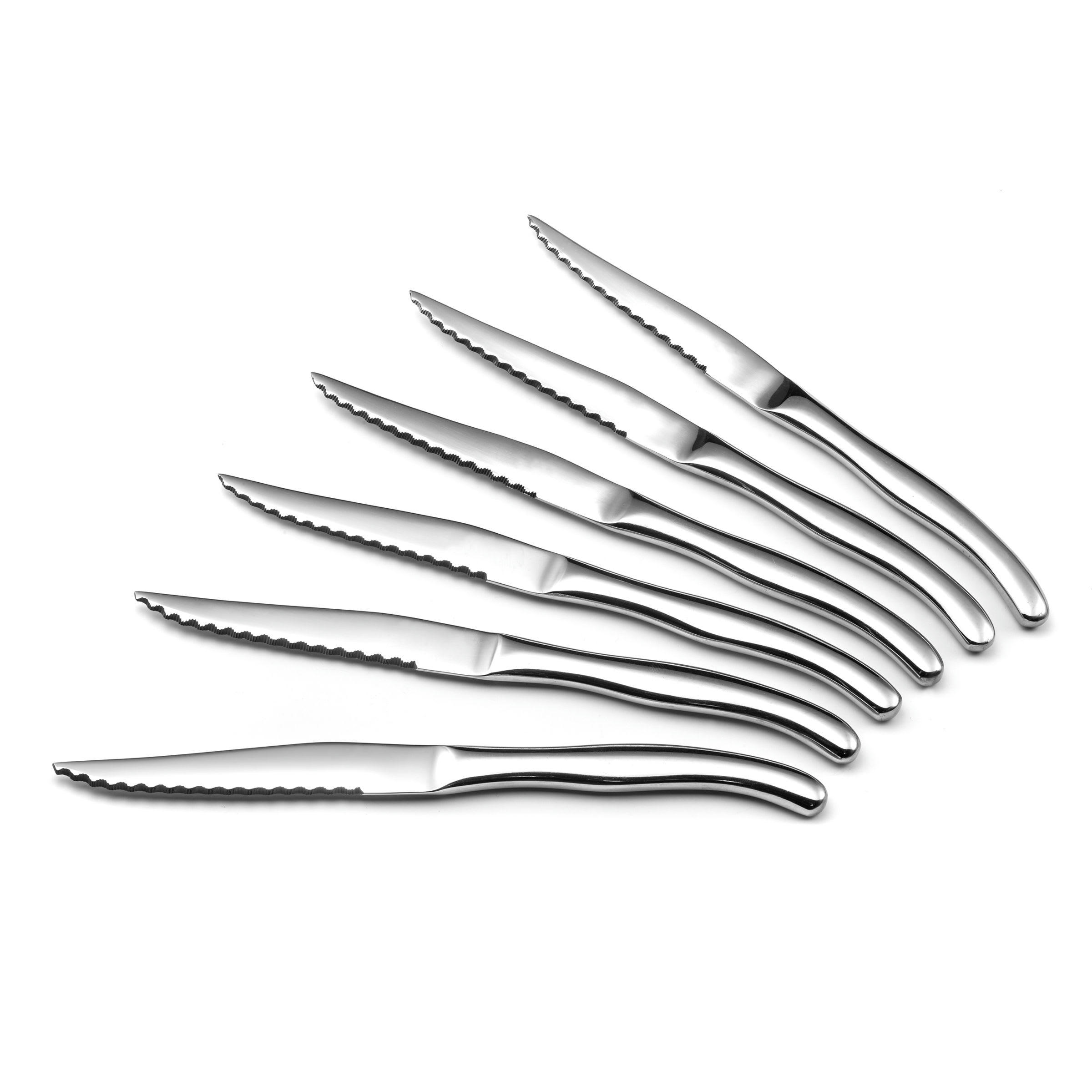 VIRGULE - Coffret 6 couteaux steak