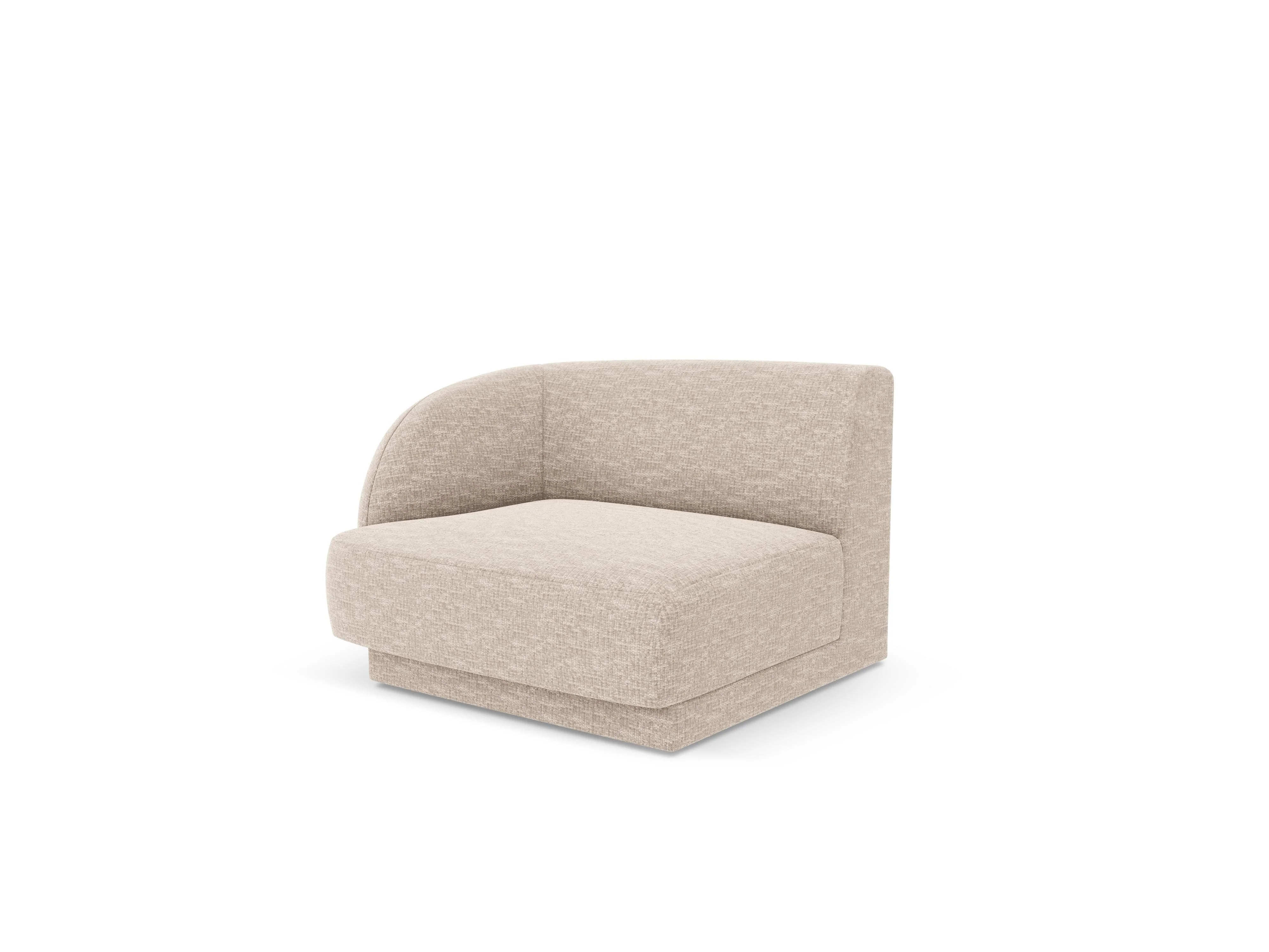 Modulair hoekelement Miley links chenille