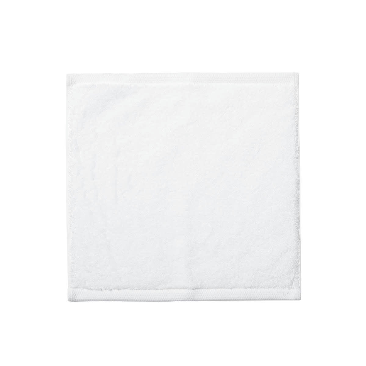 ESSENTIEL - Carré visage en coton blanc 30x30